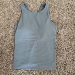 CRZ YOGA Slate Blue Tank Top